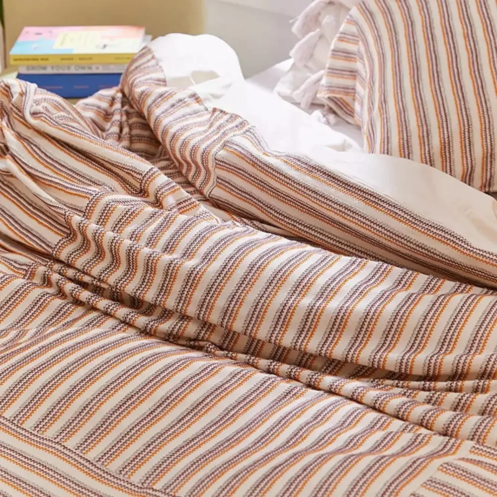 Urban Outfitters Chevron Twist Jersey Duvet Cover - King - New